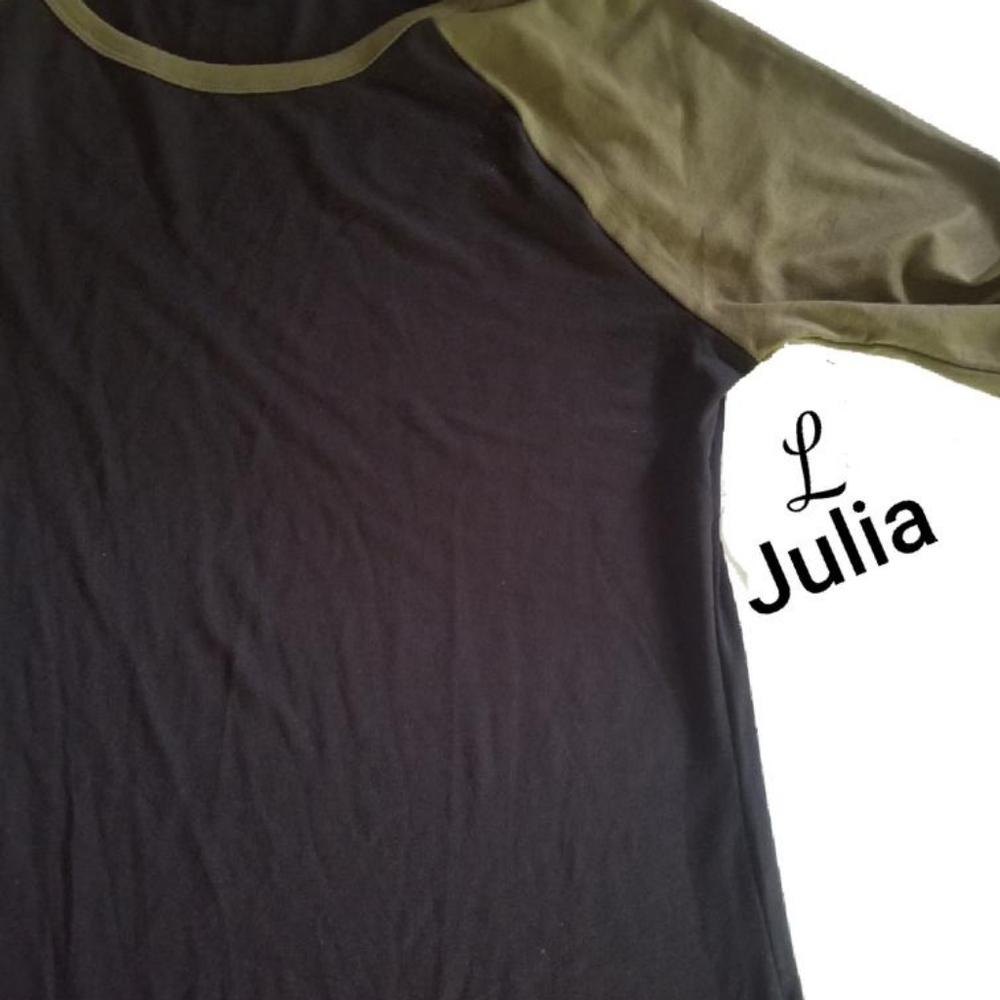 Lularoe Julia pencil dress large black green fall